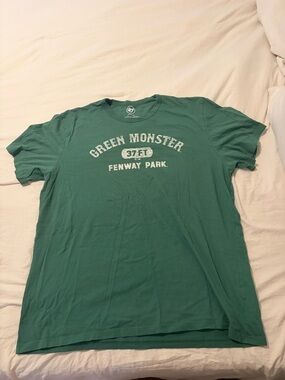47 Brand Green Fenway Park "Green Monster" Short Sleeve Tee
